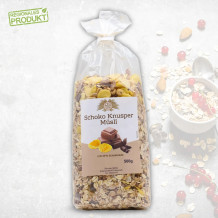 Schoko Knusper Müsli 500 g von der Schustermühle