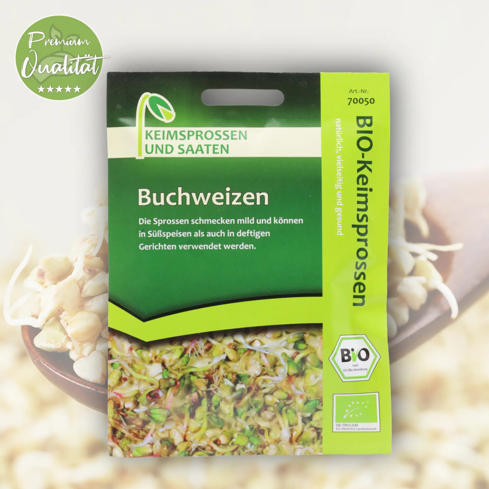 Keimsprossen Bio Buchweizen von Keimsprossen und Saaten