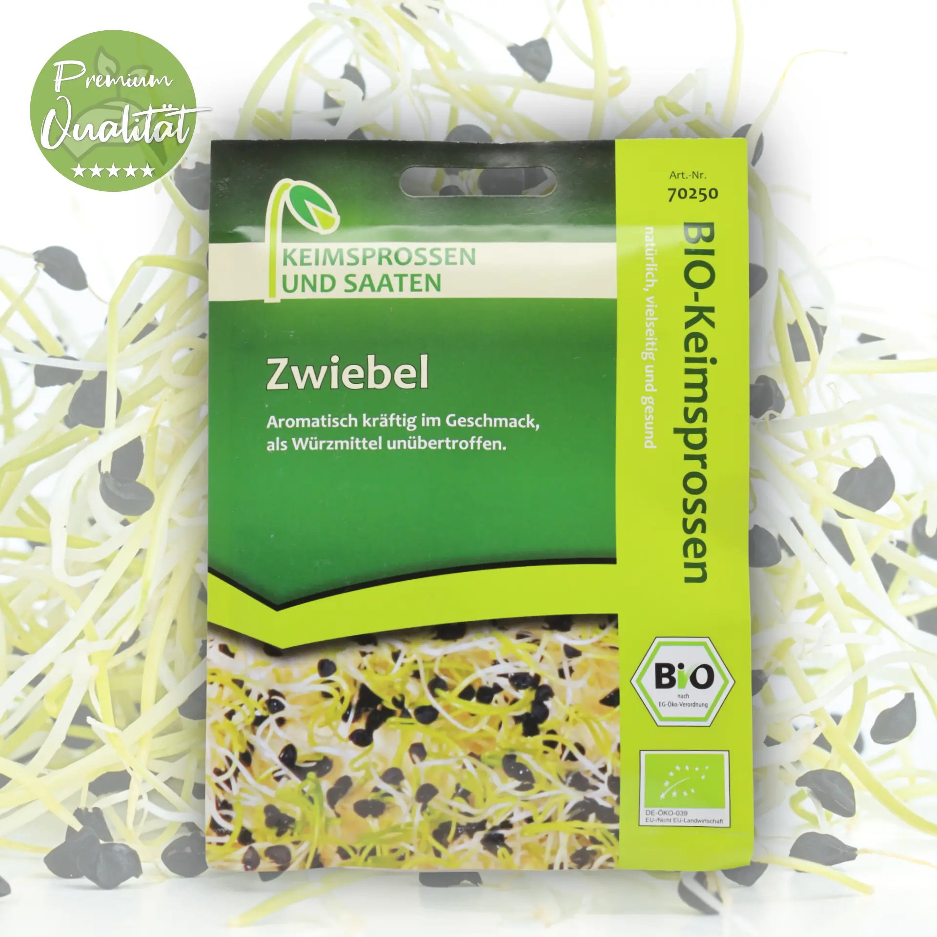 Keimsprossen Bio Zwiebel von Keimsprossen und Saaten