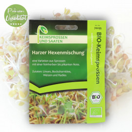 Keimsprossen Bio Harzer Hexenmischung von Keimsprossen und Saaten