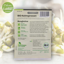 Bio Mungobohne Sprossen von Keimsprossen und Saaten