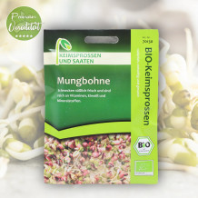Bio Mungobohne Sprossen von Keimsprossen und Saaten