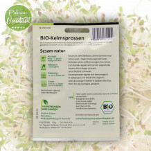 Bio Sesamsprossen von Keimsprossen und Saaten