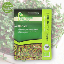 Bio Radieschensprossen von Keimsprossen und Saaten