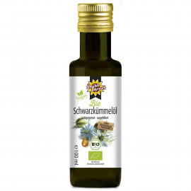 Bio Schwarzkümmelöl kaufen 100 ml - kaltgepresst von der Ölmühle Bayreuth