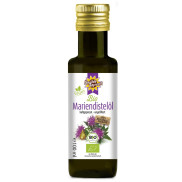 Bio-Mariendistelöl kaufen - 100 ml kaltgepresst von der Ölmühle Bayreuth