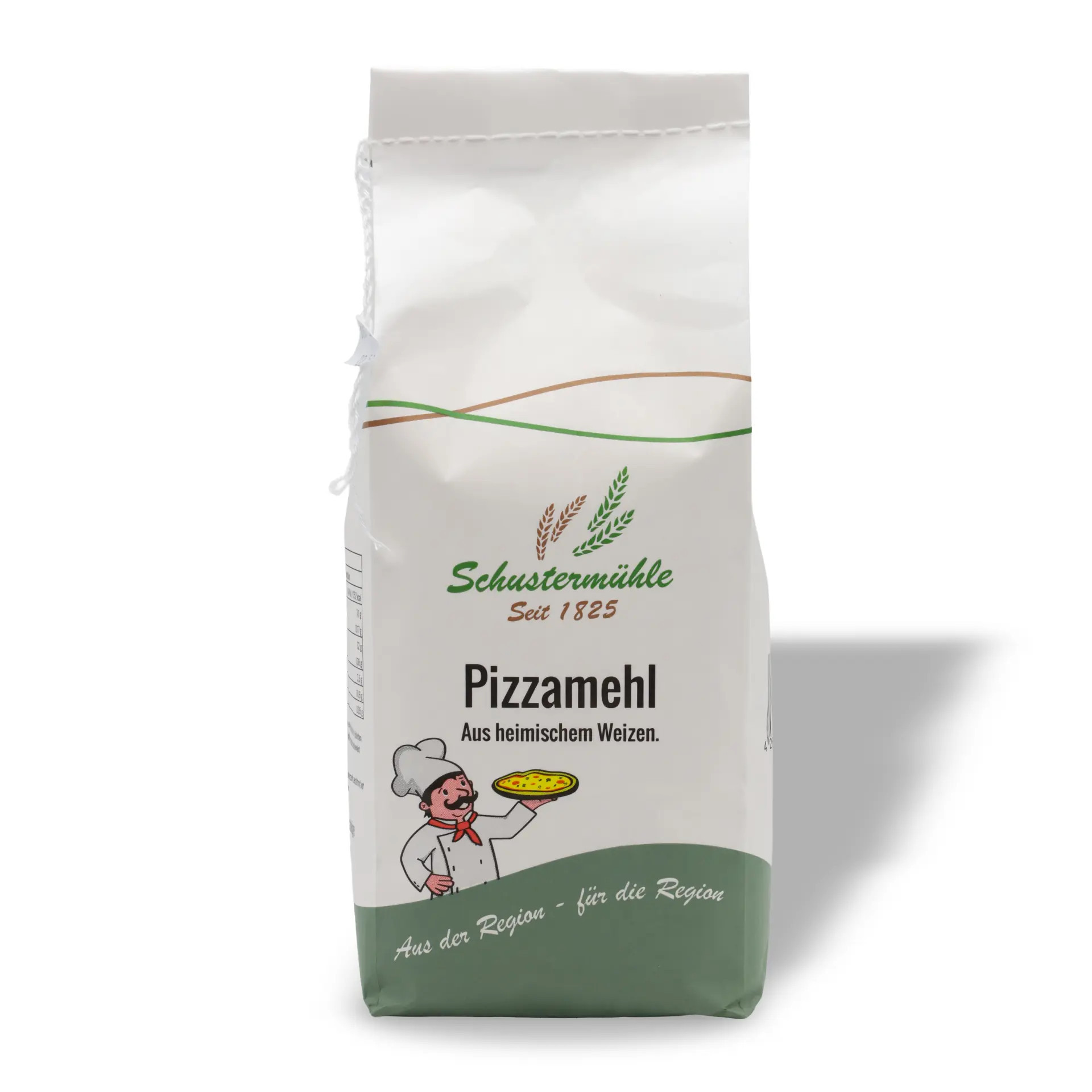 Pizzamehl Tipo 00 aus Bayern - Vorderseite