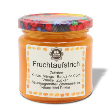 Bitour-Manufaktur Kürbis Fruchtaufstrich 210 g - Vorderseite