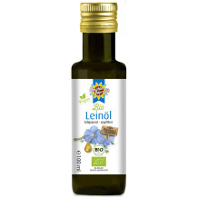 Bio Leinöl 100 ml von der Ölmühle Bayreuth