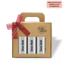 Öl Geschenkset Wunschöl –  3x 100 ml Bio-Öl deiner Wahl