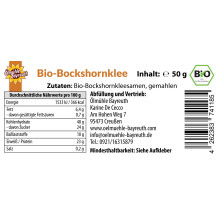 Bockshornklee Nährwerte und Infos von der Ölmühle Bayreuth