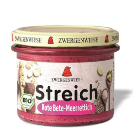 Zwergenwiese Bio Streich Rote Bete-Meerrettich 180 g