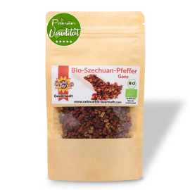 Bio-Szechuan-Pfeffer von der Ölmühle Bayreuth