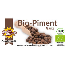 Piment Etikett Vorderseite