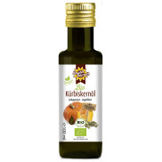 Bio Kürbiskernöl kaufen - 100 ml kaltgepresst von der Ölmühle Bayreuth