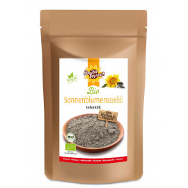 Bio Sonnenblumenmehl von der Ölmühle Bayreuth