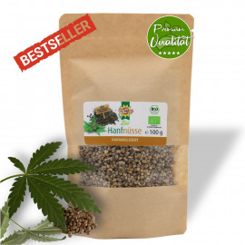 Bio Hanfnüsse karamelisiert von der Ölmühle Bayreuth