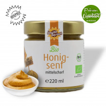 Bio Honigsenf von der Ölmühle Bayreuth