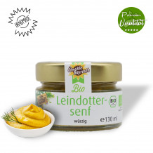 Bio Leindottersenf von der Ölmühle Bayreuth