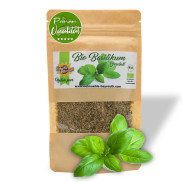 Bio Basilikum gerebelt 25 g von der Ölmühle Bayreuth