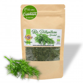 Bio Dillspitzen, getrocknet und gerebelt in Premium Qualität von der Ölmühle Bayreuth