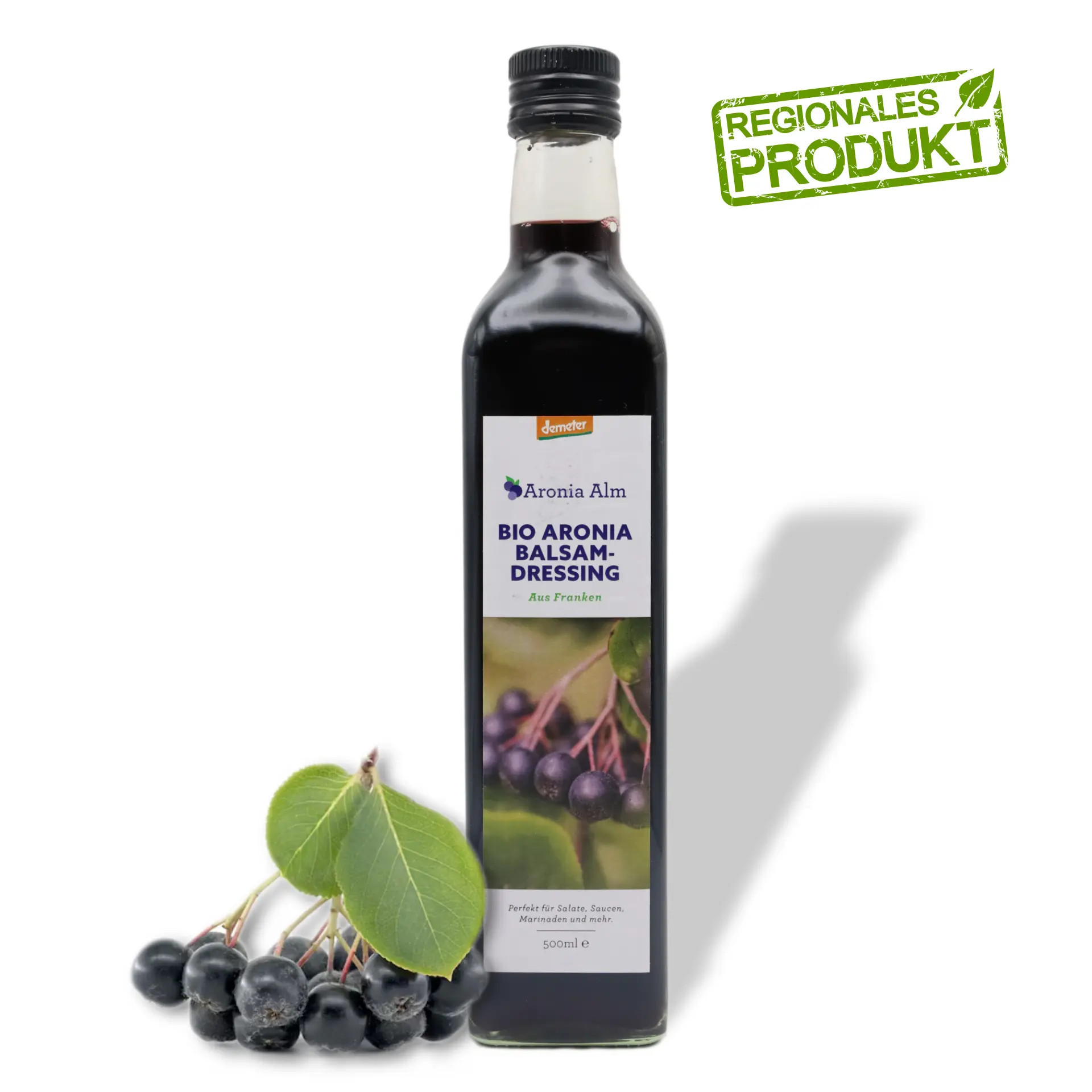 Aronia Balsamdressing 500 ml - Demeter-Qualität von Aronia Alm