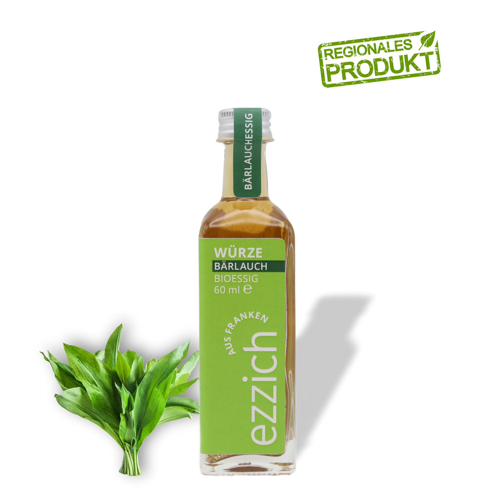Bio Bärlauchessig 60 ml von "ezzich aus Franken"