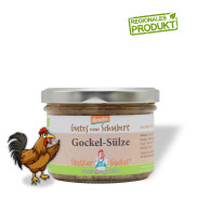 Bio Gockel Sülze 200 ml von "Gutes von Schubert"