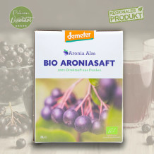 Bio Aroniasaft 3 Liter von Aronia Alm