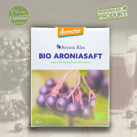 Bio Aroniasaft 3 Liter von Aronia Alm