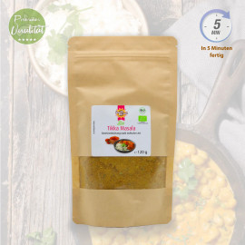Bio Tikka Masala Zubereitung von Ölmühle Bayreuth
