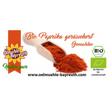 Bio Paprika geräuchert von der Ölmühle Bayreuth