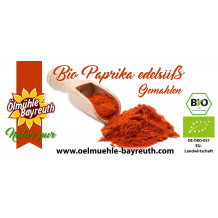 Bio Paprika edelsüß von der Ölmühle Bayreuth