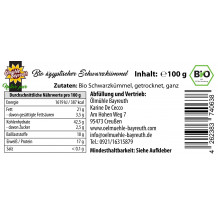 Bio Schwarzkümmelsamen von der Ölmühle Bayreuth