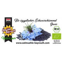 Bio Schwarzkümmelsamen von der Ölmühle Bayreuth