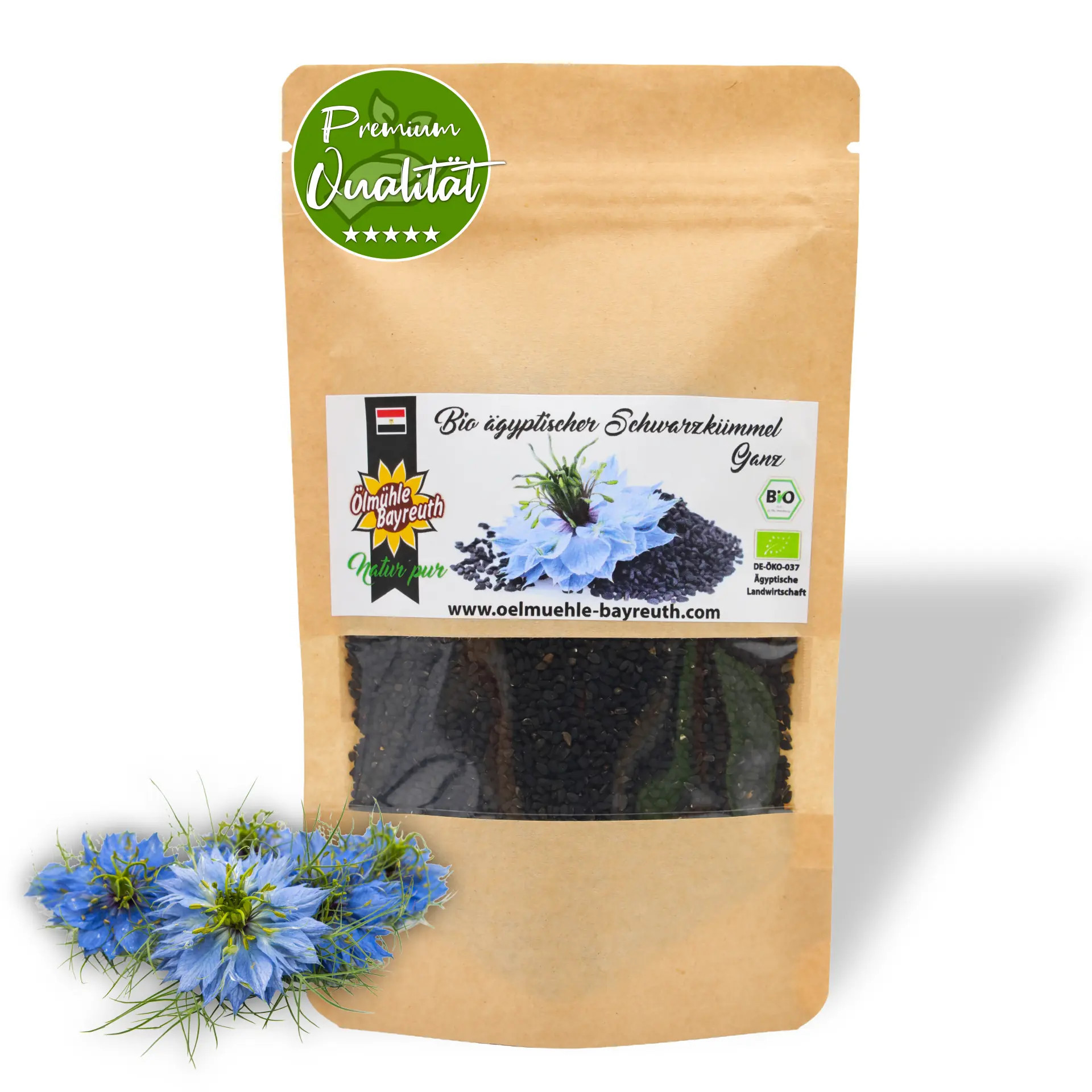 Bio Schwarzkümmelsamen von der Ölmühle Bayreuth