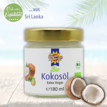 Bio Kokosöl 180 ml von der Ölmühle Bayreuth
