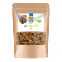 Bio Leinnudeln von der Ölmühle Bayreuth