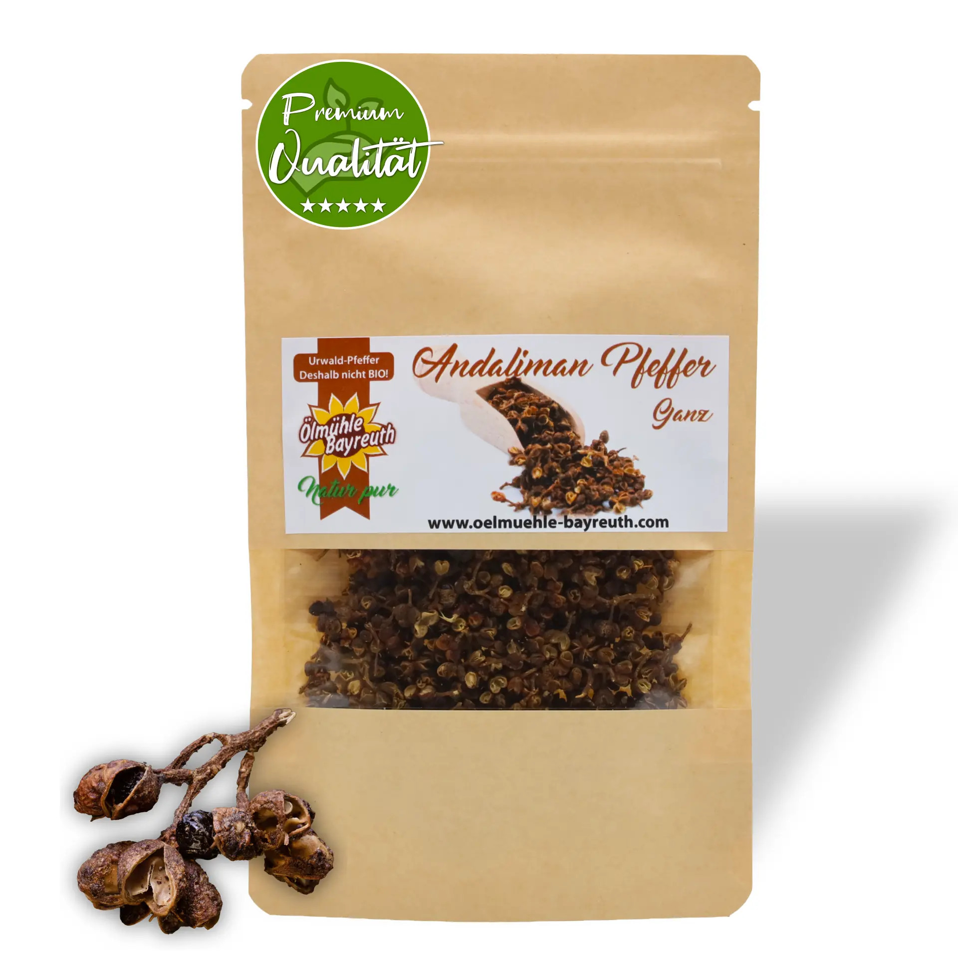 Andaliman - Urwaldpfeffer von der Ölmühle Bayreuth