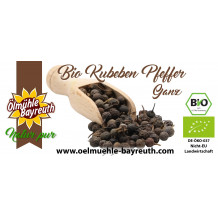 Bio Kubeben Pfeffer von der Ölmühle Bayreuth