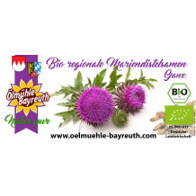 Bio Mariendistelsamen von der Ölmühle Bayreuth