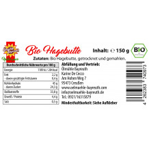 Bio Hagebuttenpulver von der Ölmühle Bayreuth