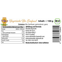 Bio Senfsaat von der Ölmühle Bayreuth