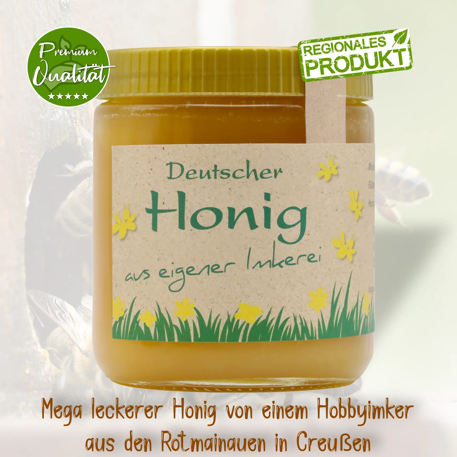 Leckerer Honig aus Creußen - von Ölmühle Bayreuth