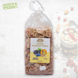Dinkel Waldbeer Flakes von der Schustermühle