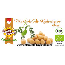 Bio Kichererbsen 1 kg von der Ölmühle Bayreuth