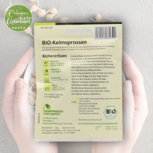 Bio Keimsprossen Kichererbsen von Keimsprossen und Saaten
