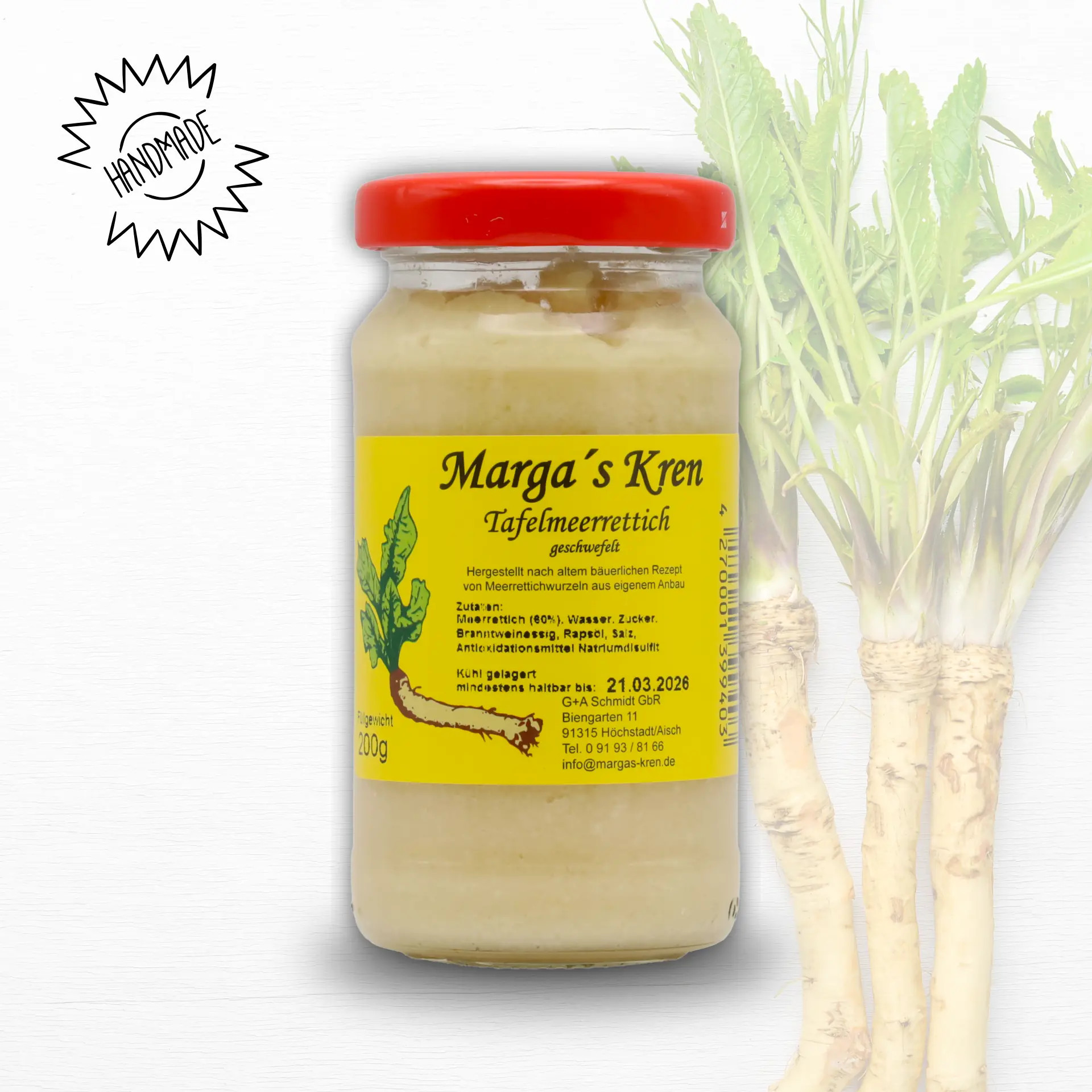 Marga's Kren Meerrettih bei der Ölmühle Bayreuth