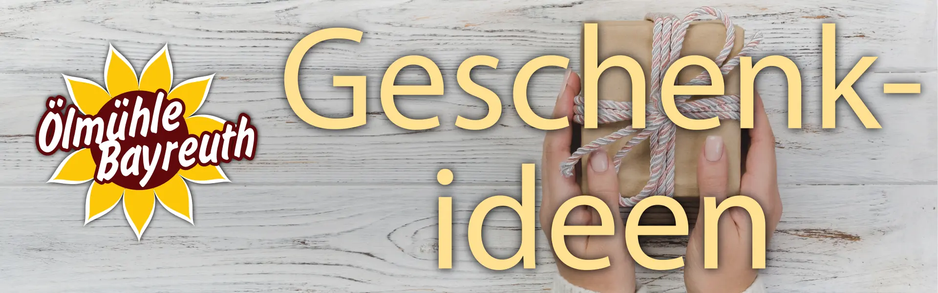Geschenkideen mit Premium Öl-Geschenksets, Senf-Geschenksets und Kochsets