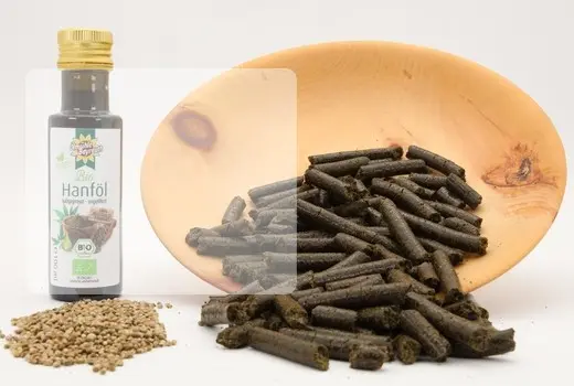 Ölmühle Bayreuth - der Bio Hanf-Presskuchen